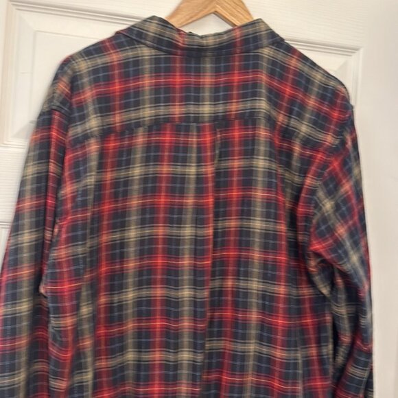Nwot Carbon2Cobalt Plaid Shirt - Picture 6 of 6